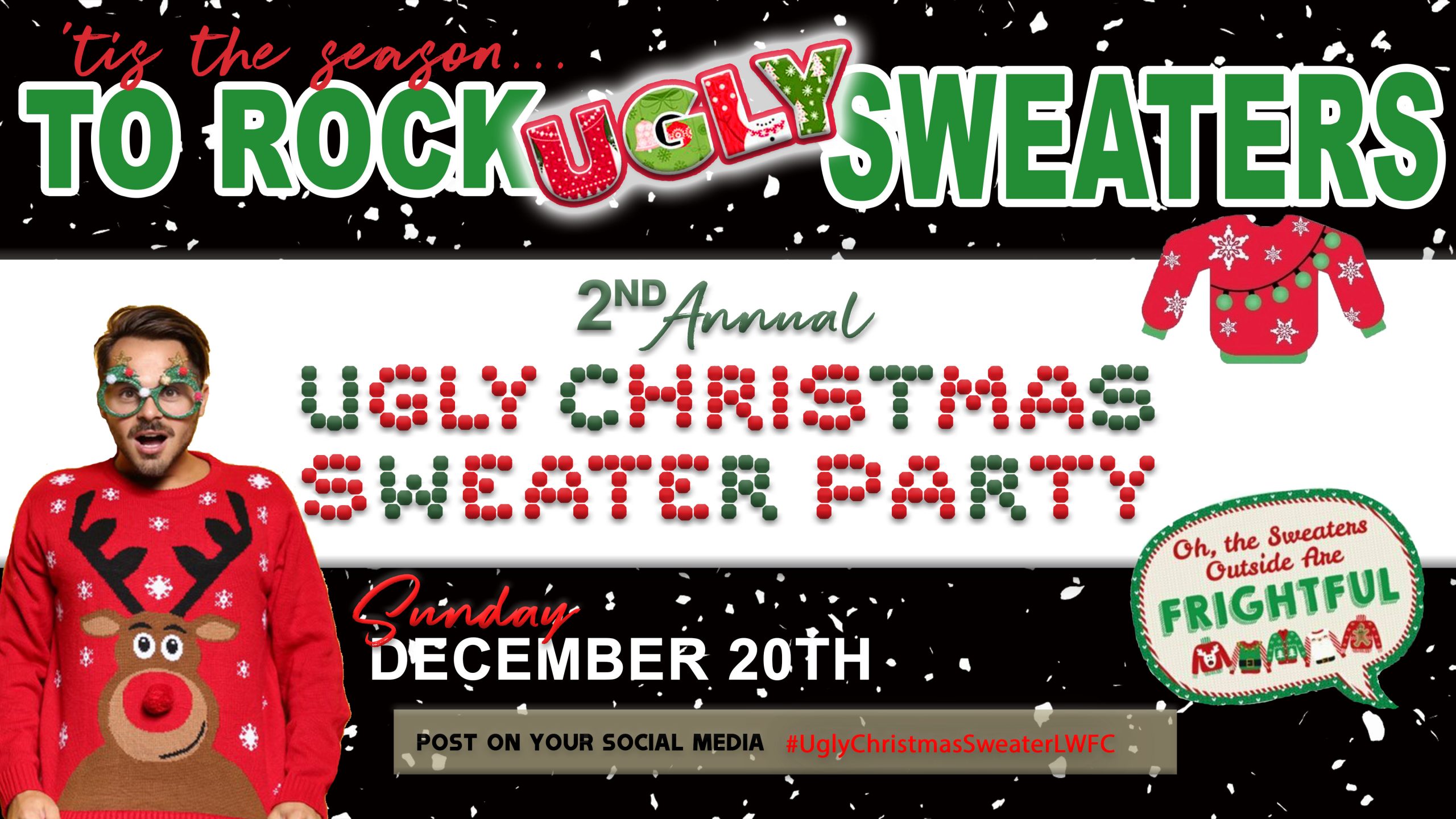 Ugly Christmas Sweater Sunday Service head image