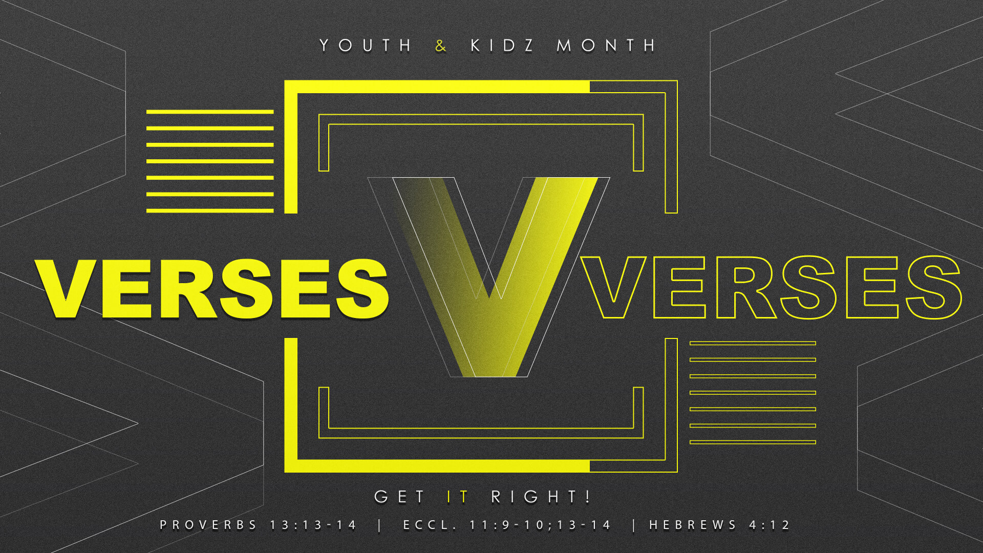 VERSES – Youth & Kidz Month head image
