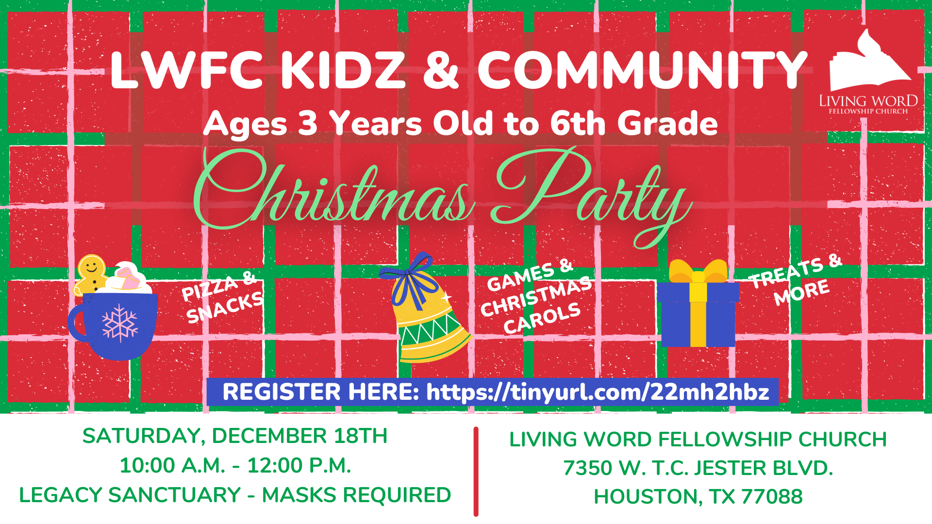 LWFC Kidz & Community Christmas Party  head image