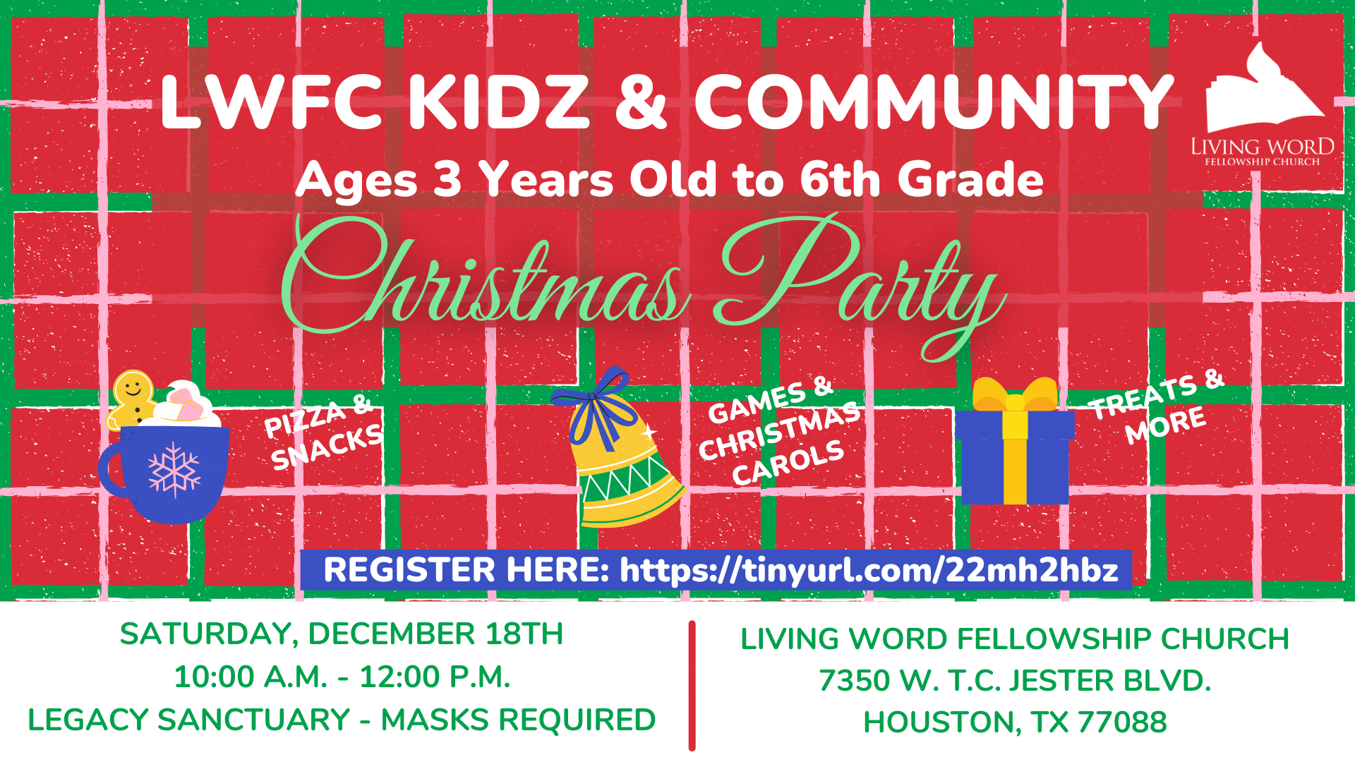 LWFC Kidz & Community Christmas Party head image