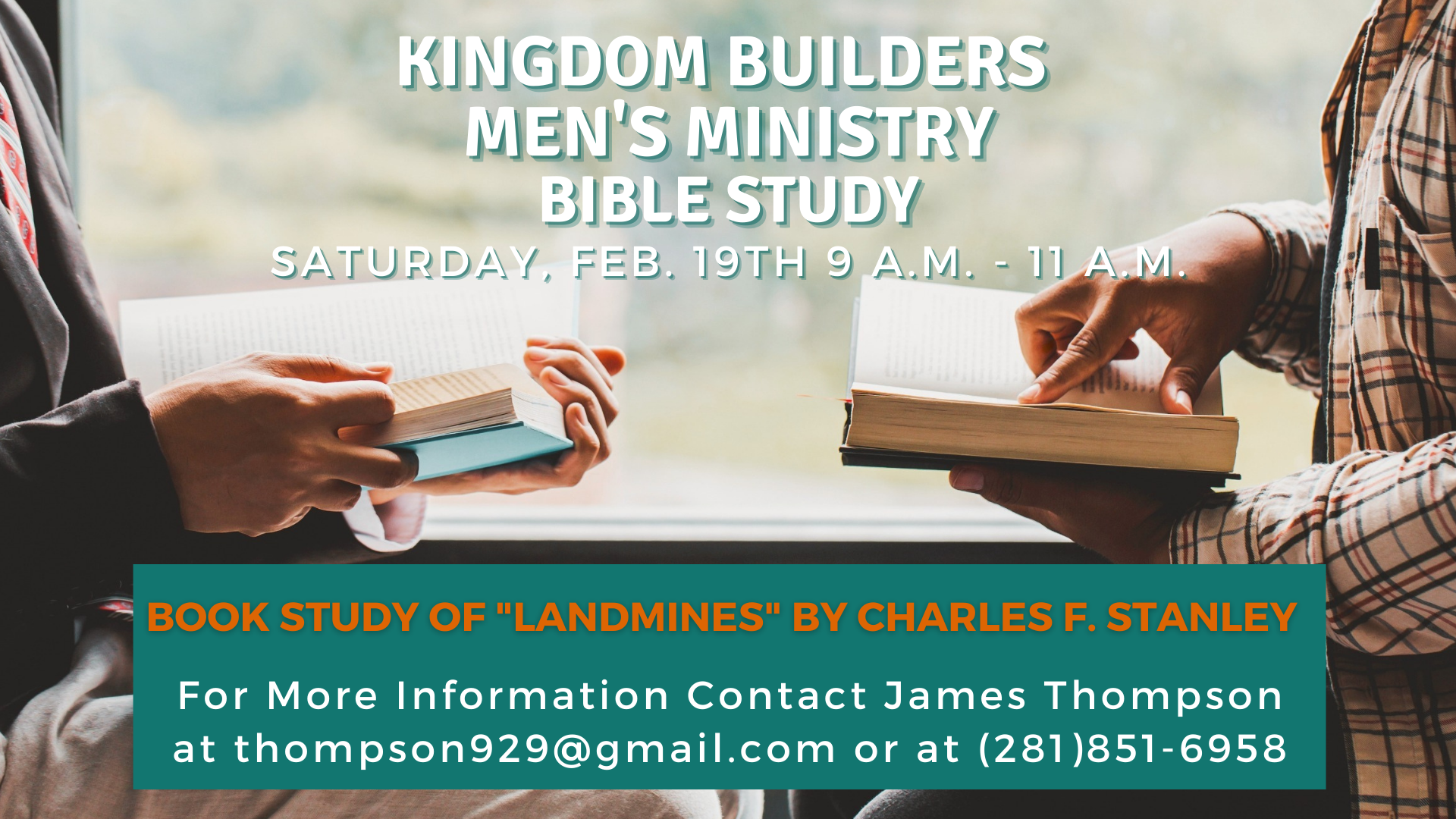 Men’s Ministry Bible Study – Landmines by Charles F. Stanley head image