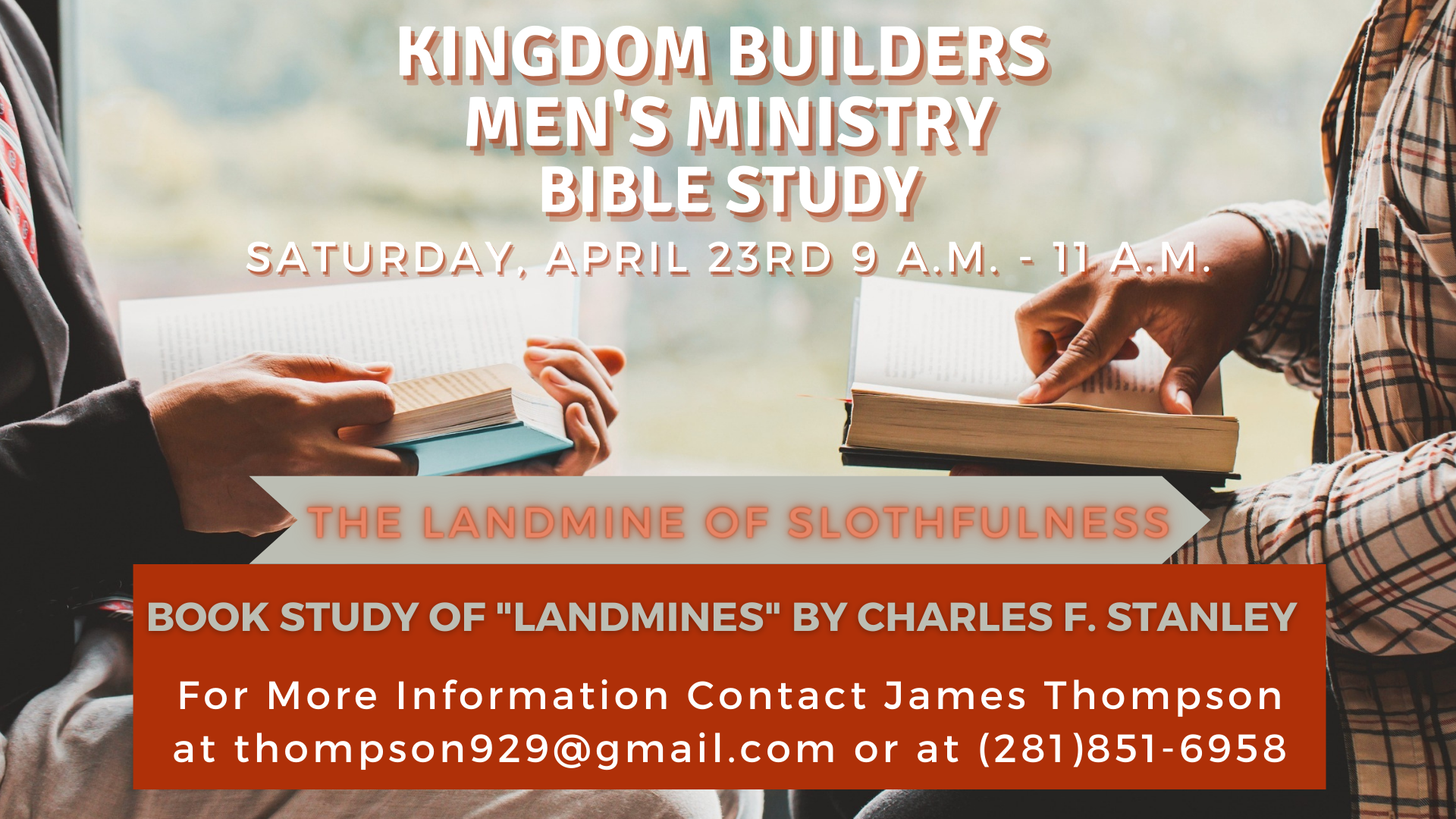 Men’s Bible Study – Landmines Book Study head image
