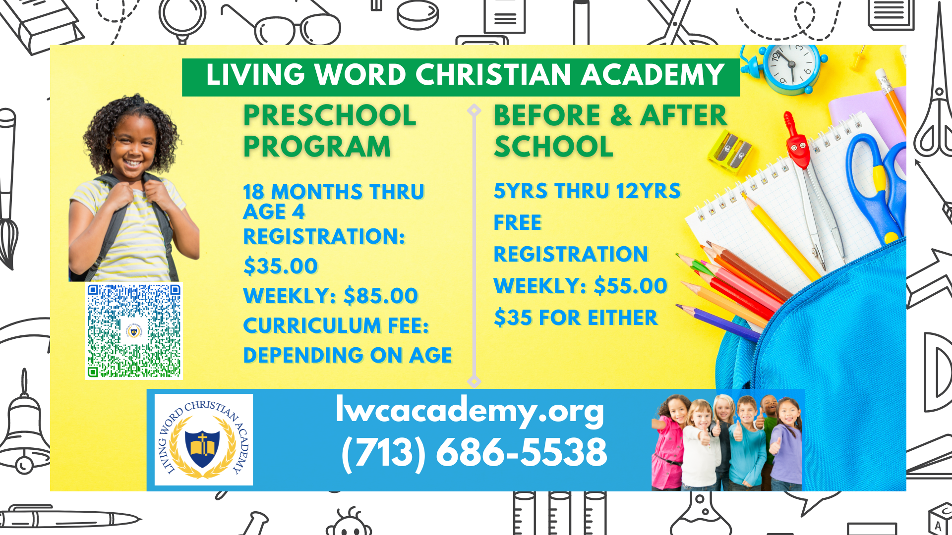 Living Word Christian Academy Fall Special head image