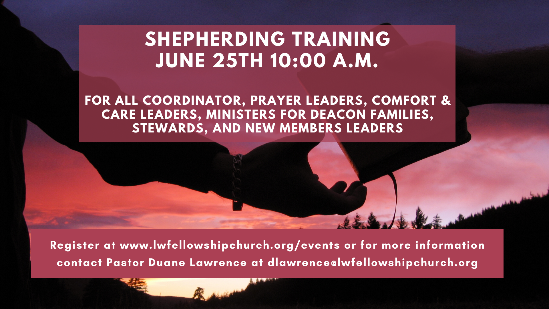 Shepherding Training – June 25th 10 a.m. head image