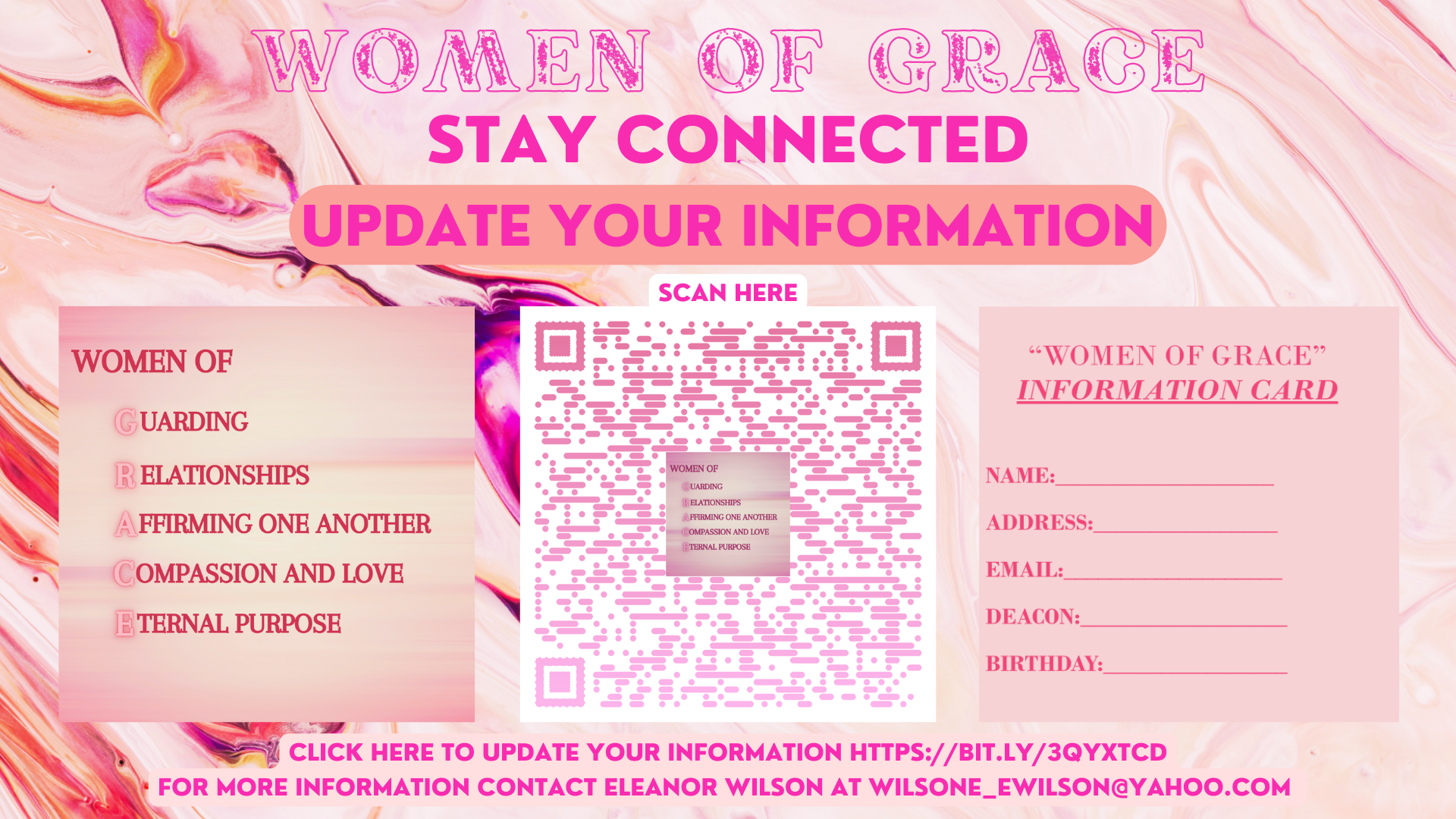 Women Of Grace Ministry – Stay Connected head image