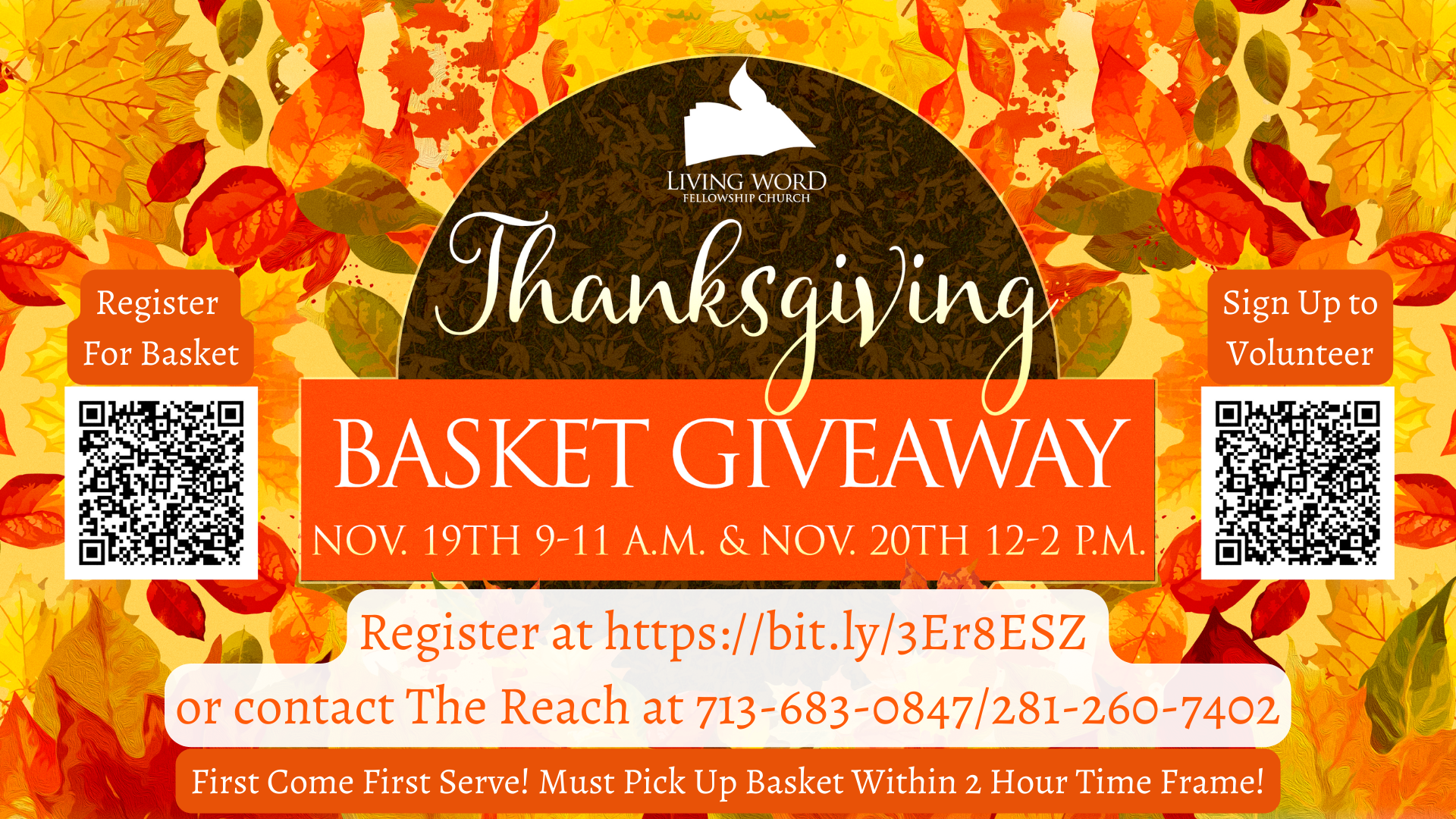 THANKSGIVING BASKET GIVEAWAY head image