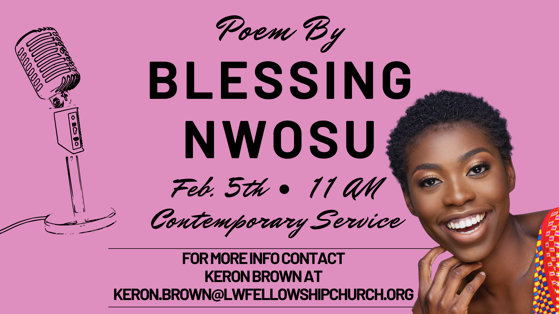 Contemporary Service – Poem by Blessing Nwosu head image
