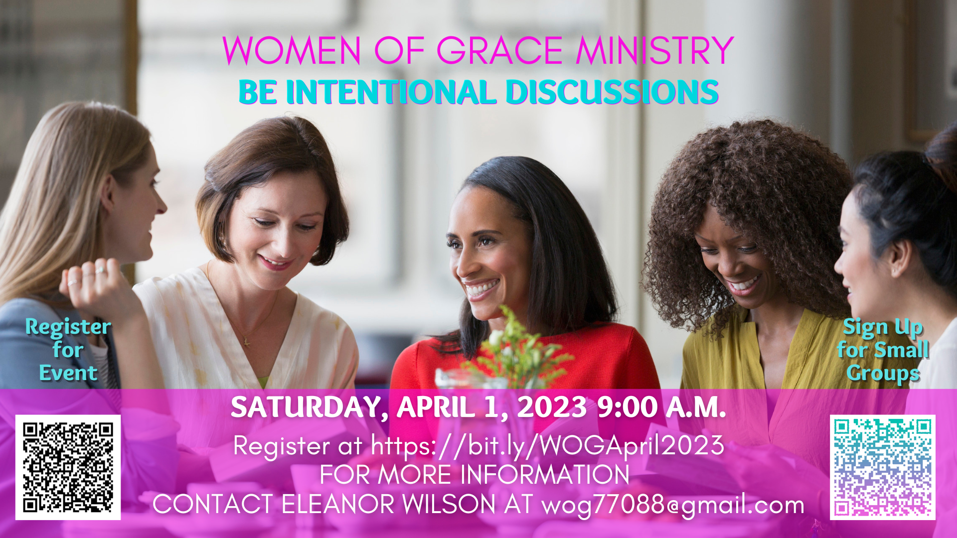 Women’s BE INTENTIONAL Discussions head image