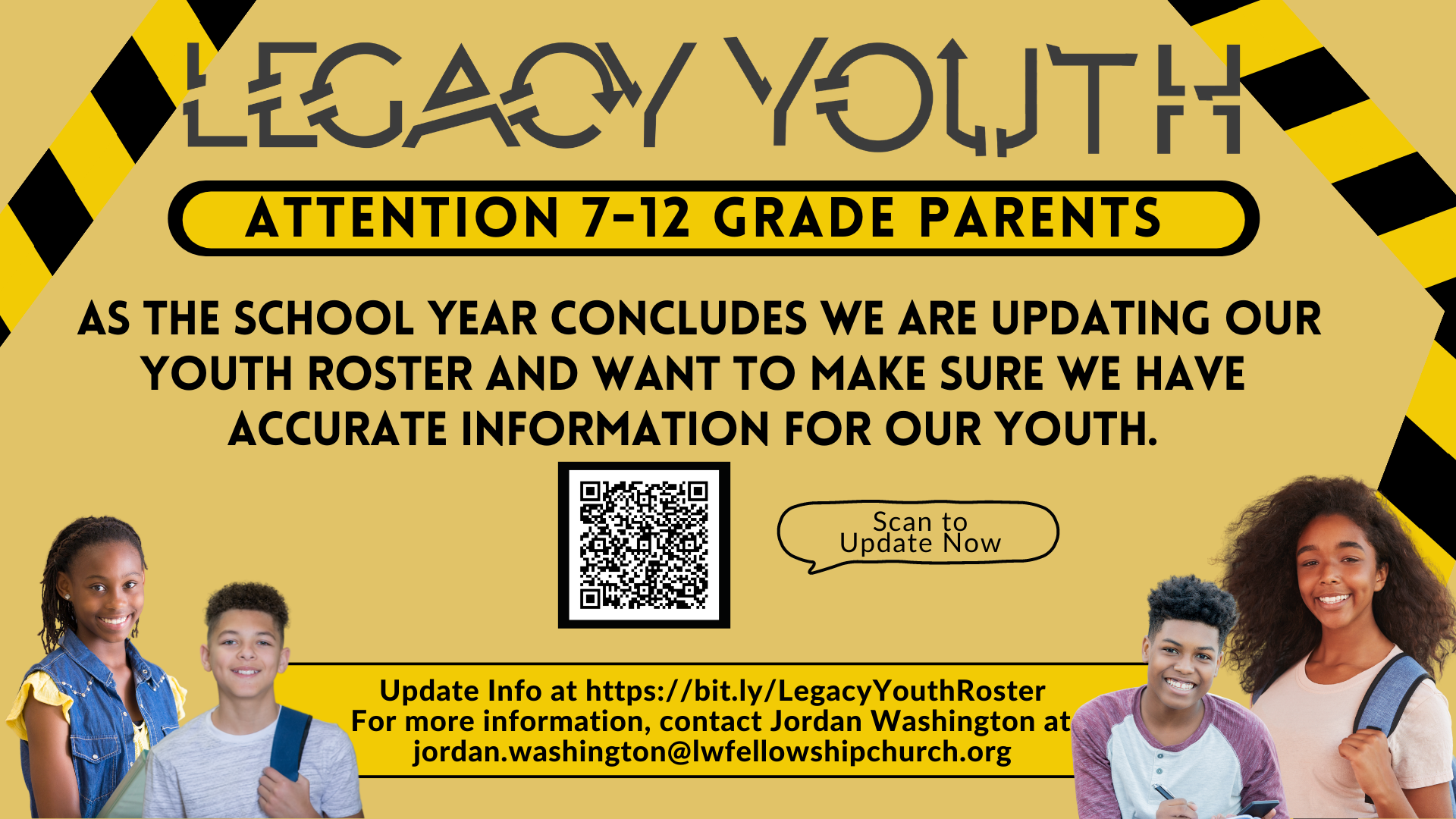 Legacy Youth Update Your Info head image