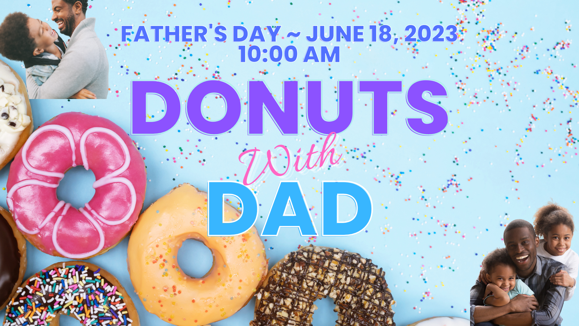 Donuts With Dad head image