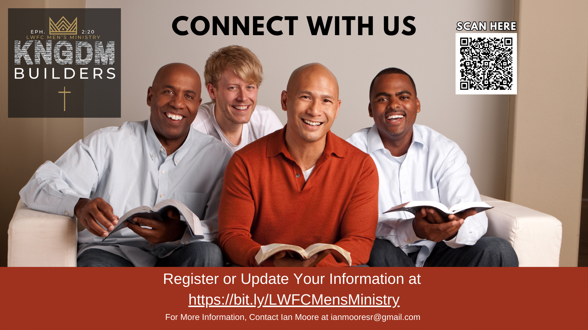 Kingdom Builder’s Men’s Ministry Connect head image