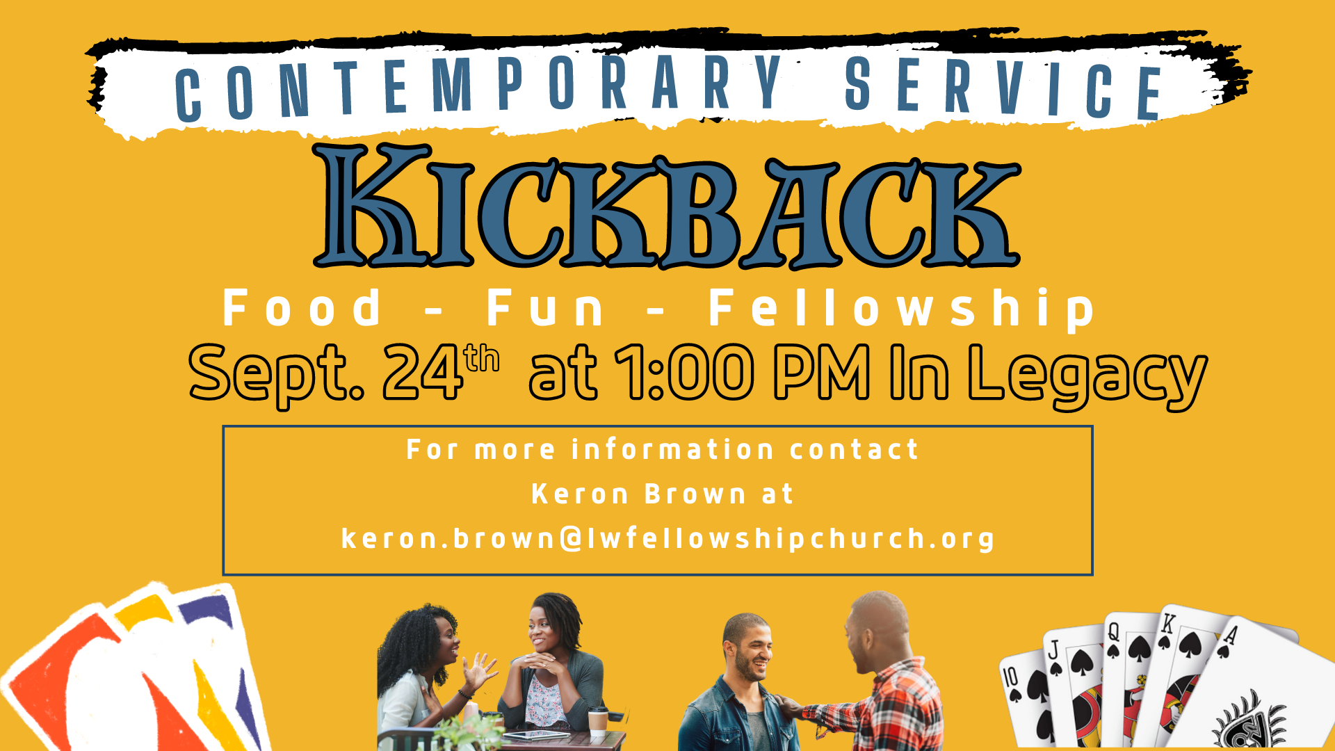 Contemporary Service KICKBACK head image