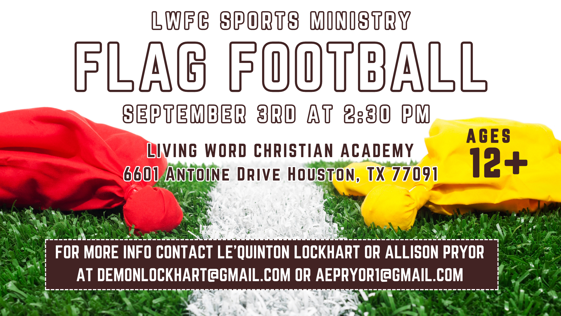 Sports Ministry Flag Football head image