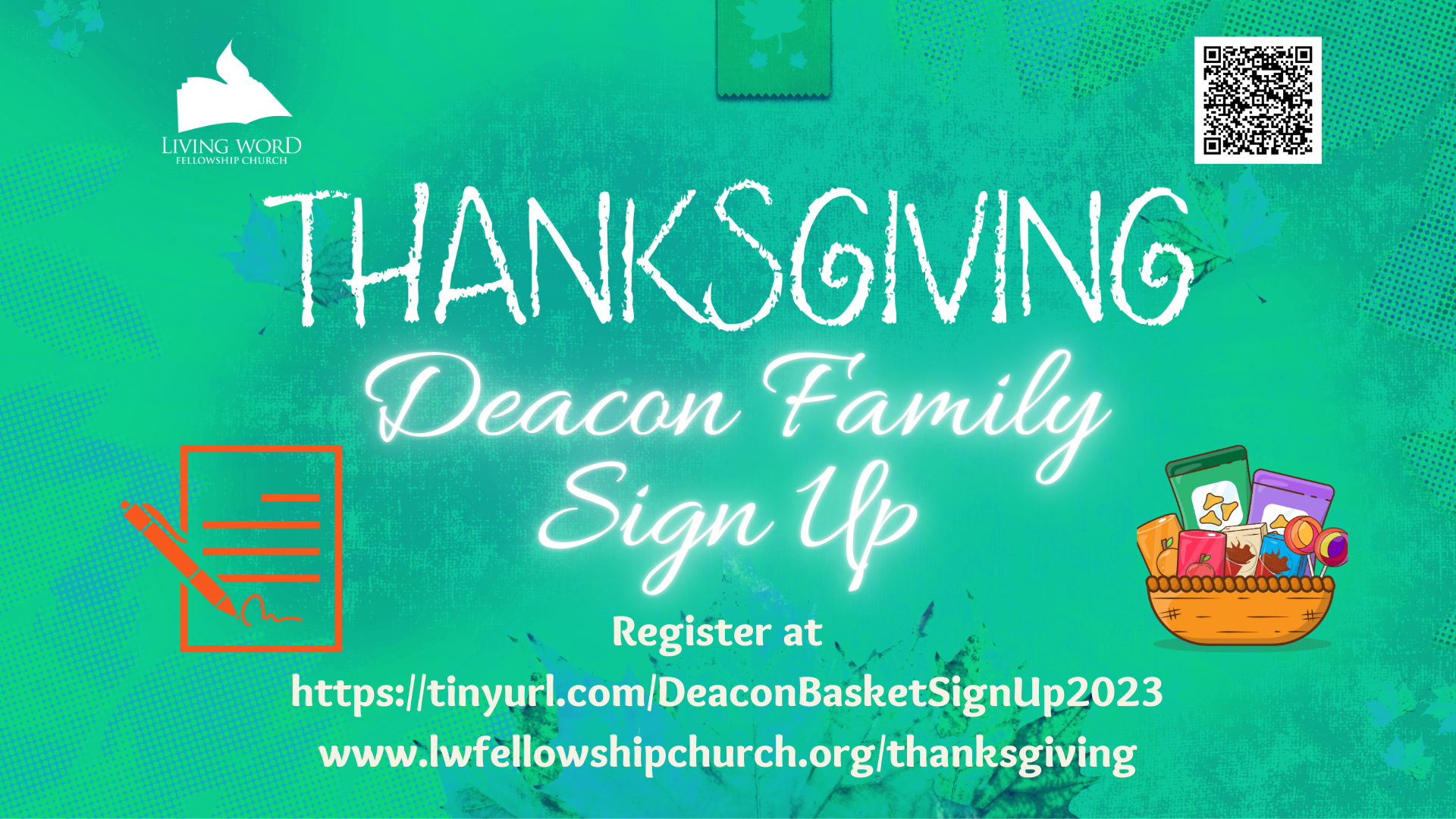 Deacon Family Thanksgiving Basket Sign Up head image