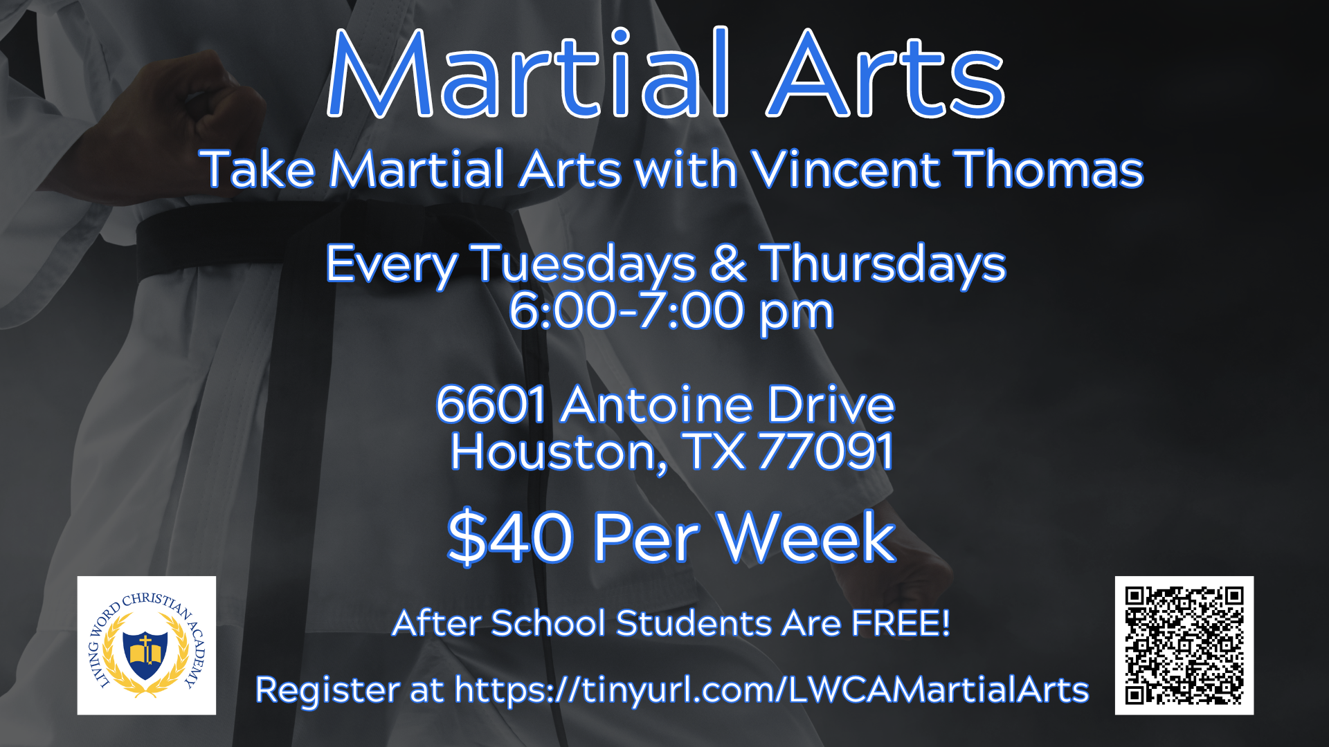 Karate After School Tuesdays & Thursdays head image