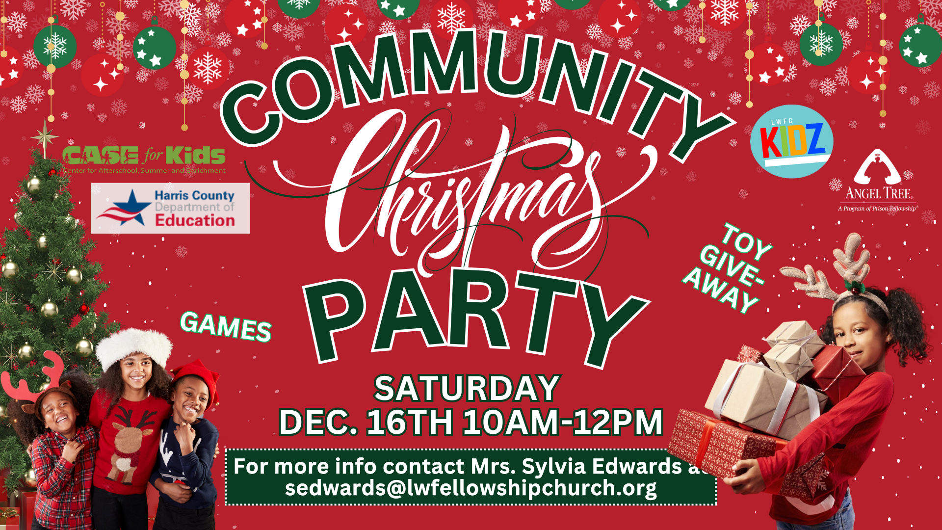 LWFC Kidz Christmas Party head image