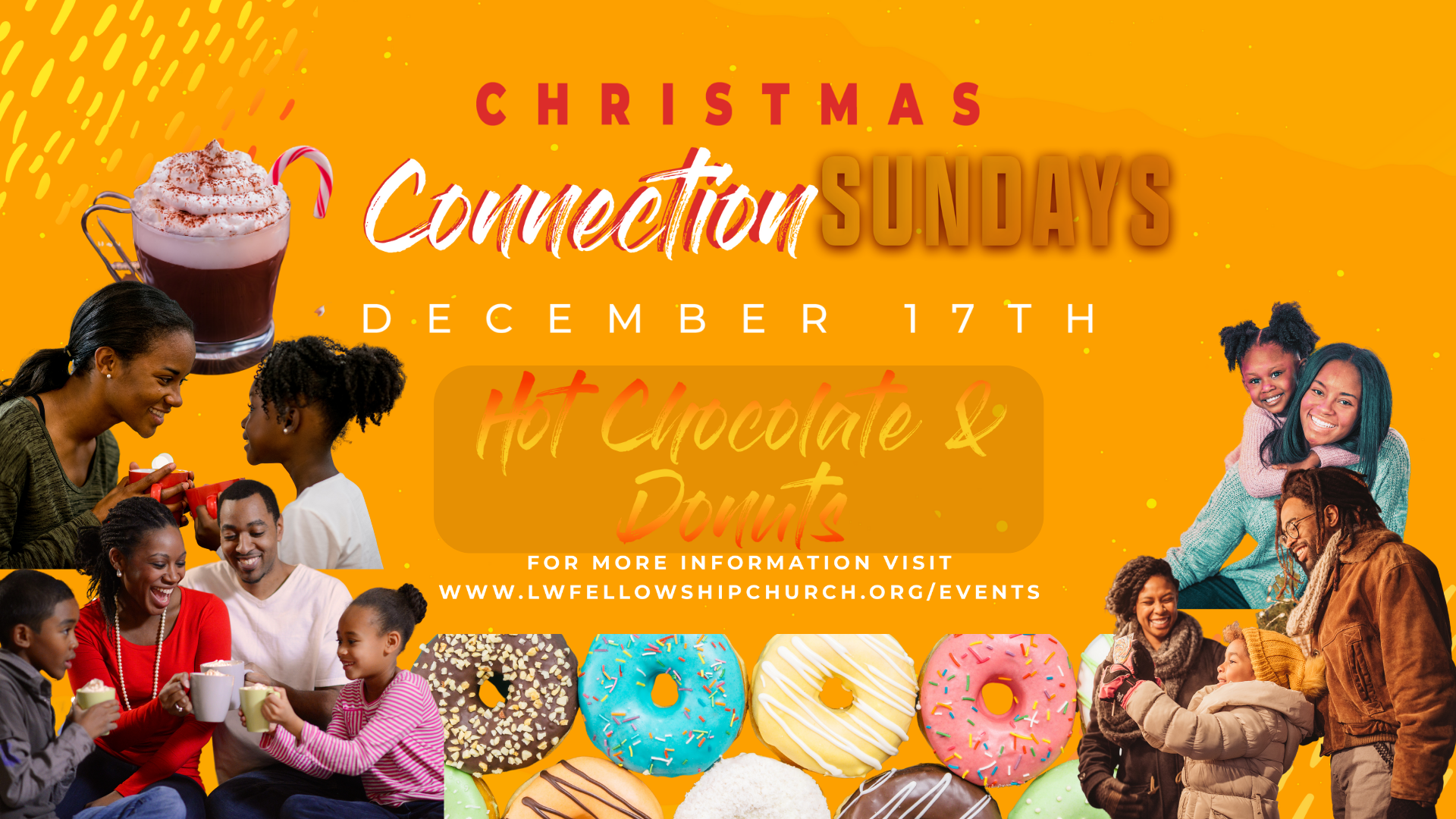 Connection Sundays – Hot Chocolate & Donuts head image