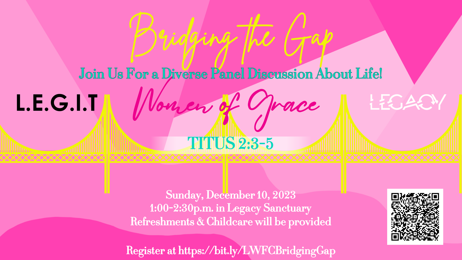 Bridging the Gap – WOG Event head image