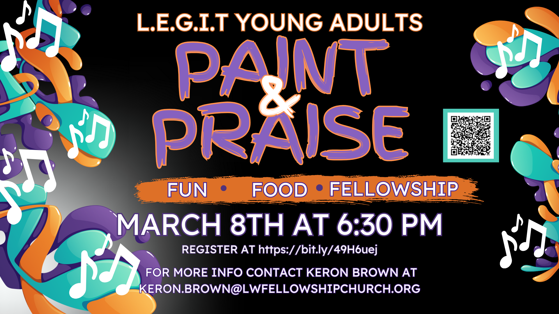 L.E.G.I.T YOUNG ADULTS PAINT & PRAISE head image