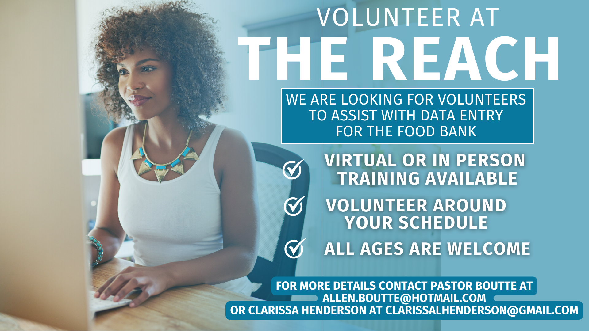 Volunteer With The Reach head image
