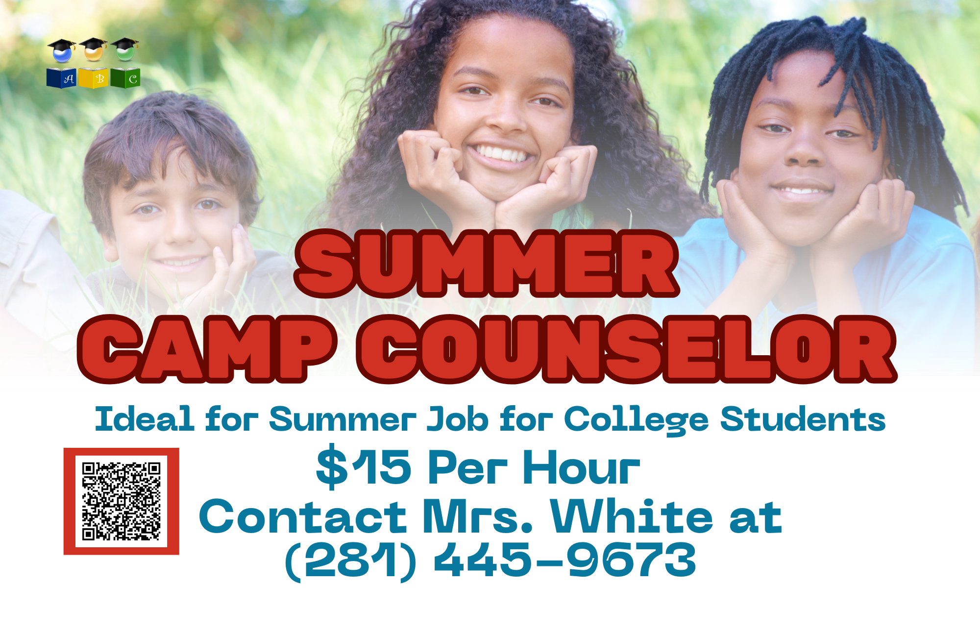 Now Hiring: Summer Camp Counselor head image