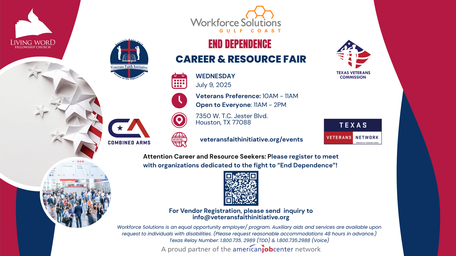 End Dependence Career and Resource Fair head image
