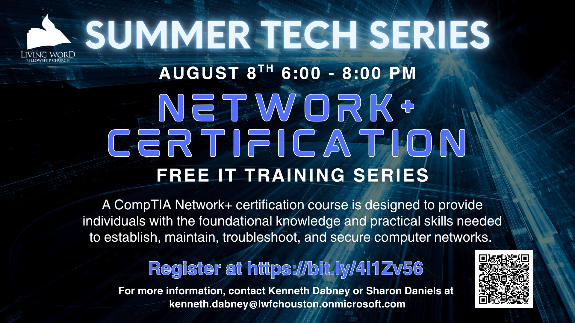 Summer Tech Series – Network+ Certification head image
