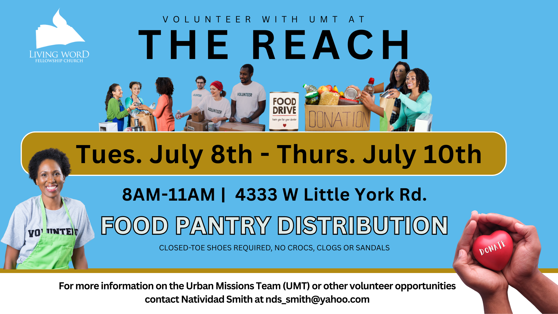 Urban Mission Team – The Reach Days head image