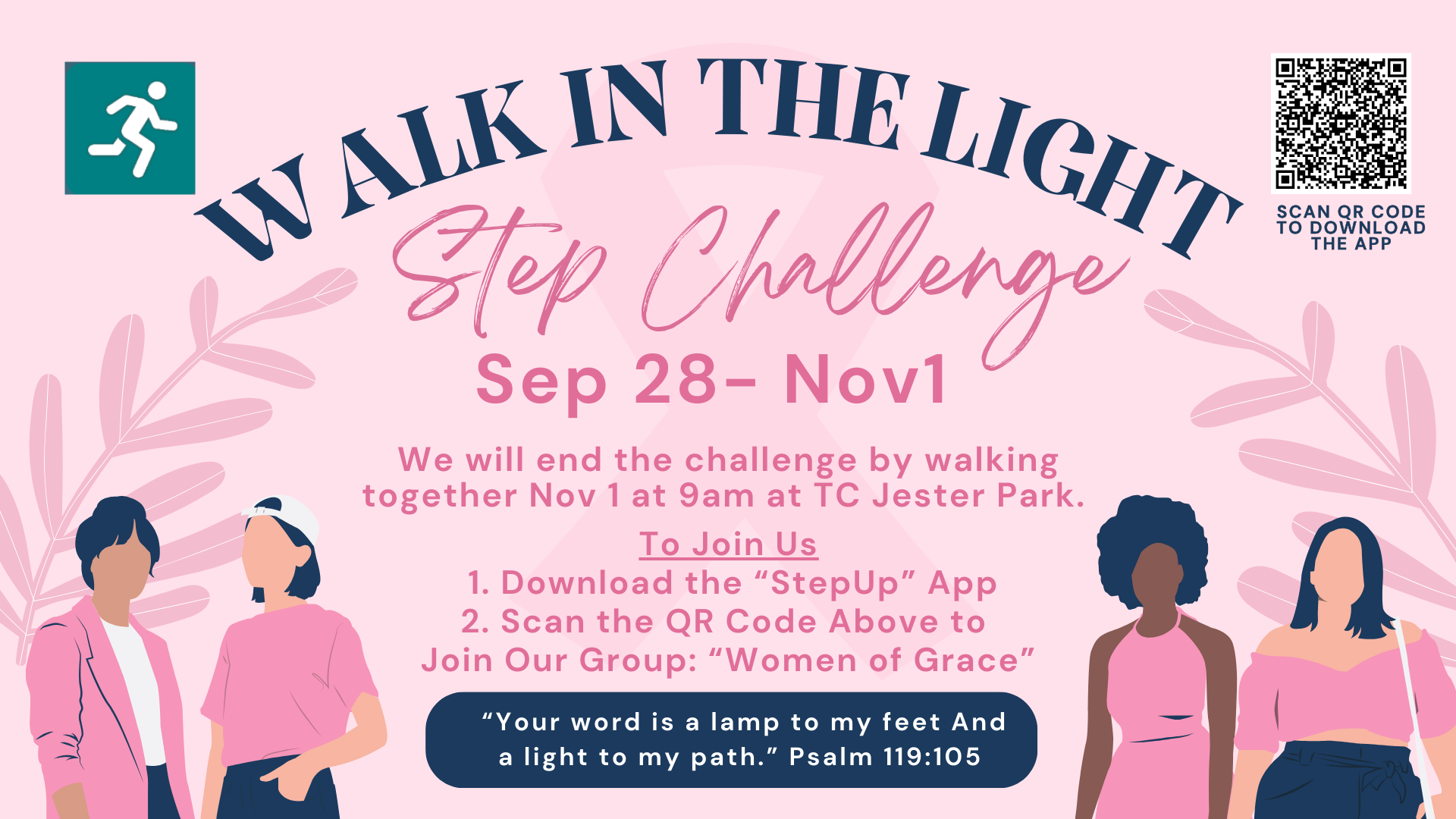 Women of Grace Step Challege head image