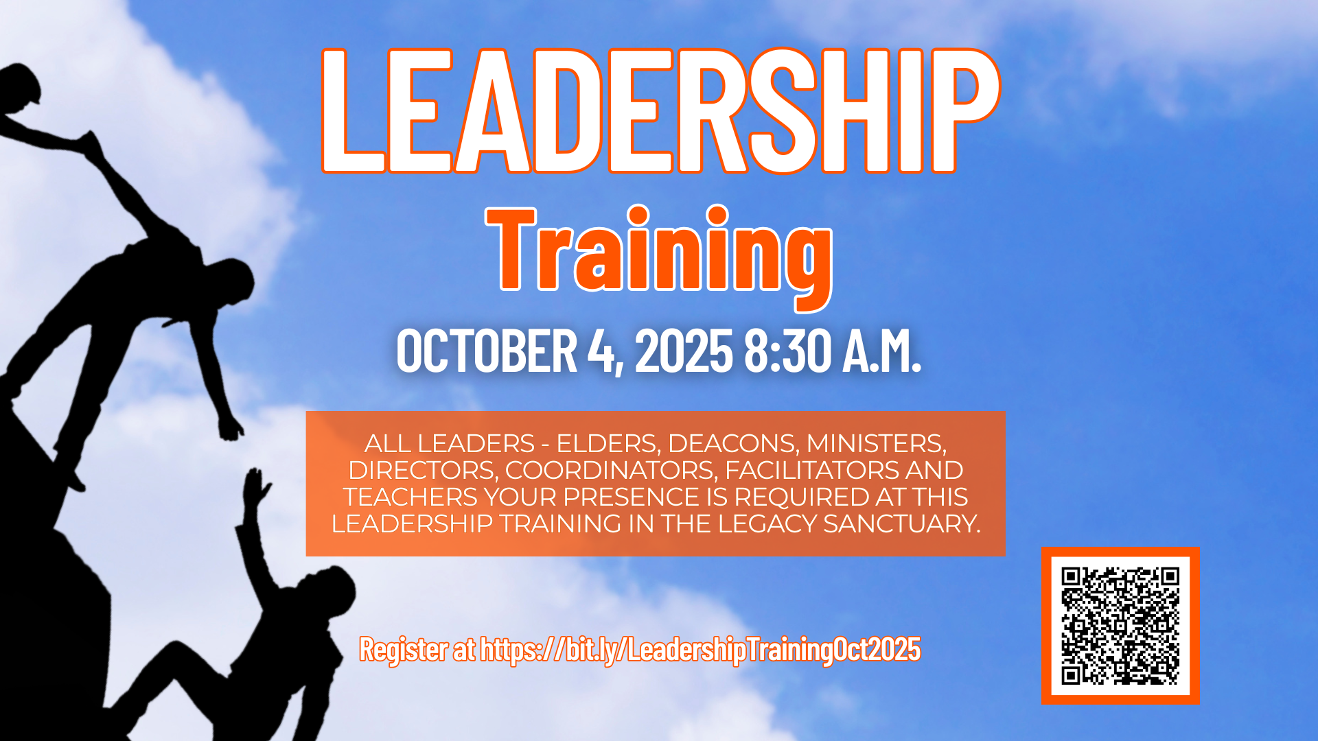 Fall Leadership Training head image