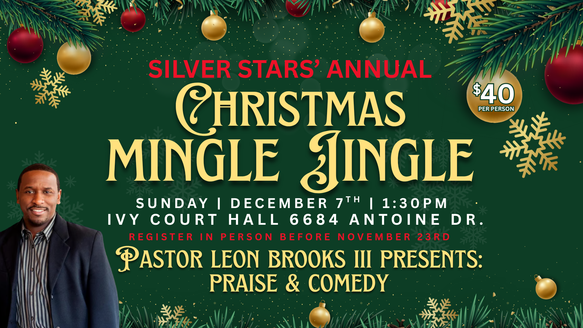 Silver Stars Annual Christmas Jingle Mingle head image