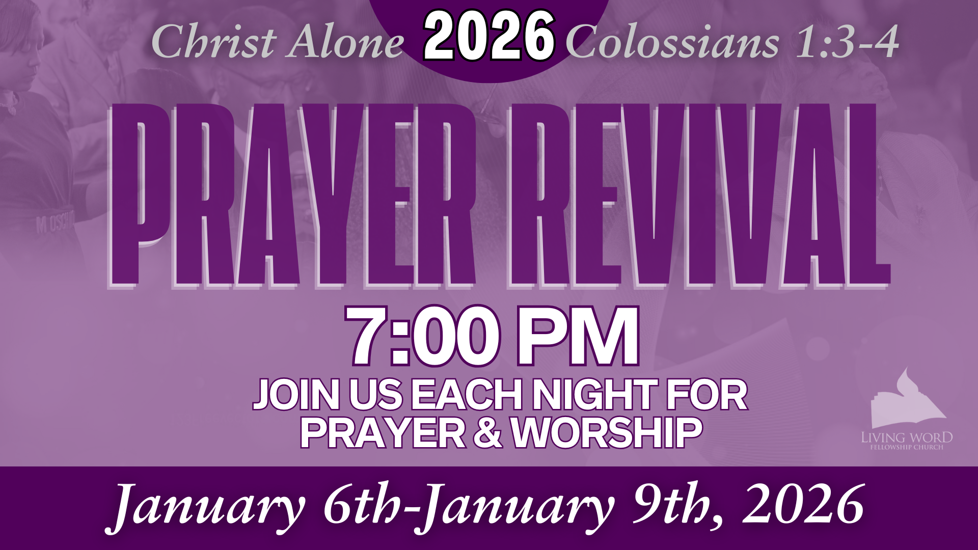 2026 Prayer Revival head image