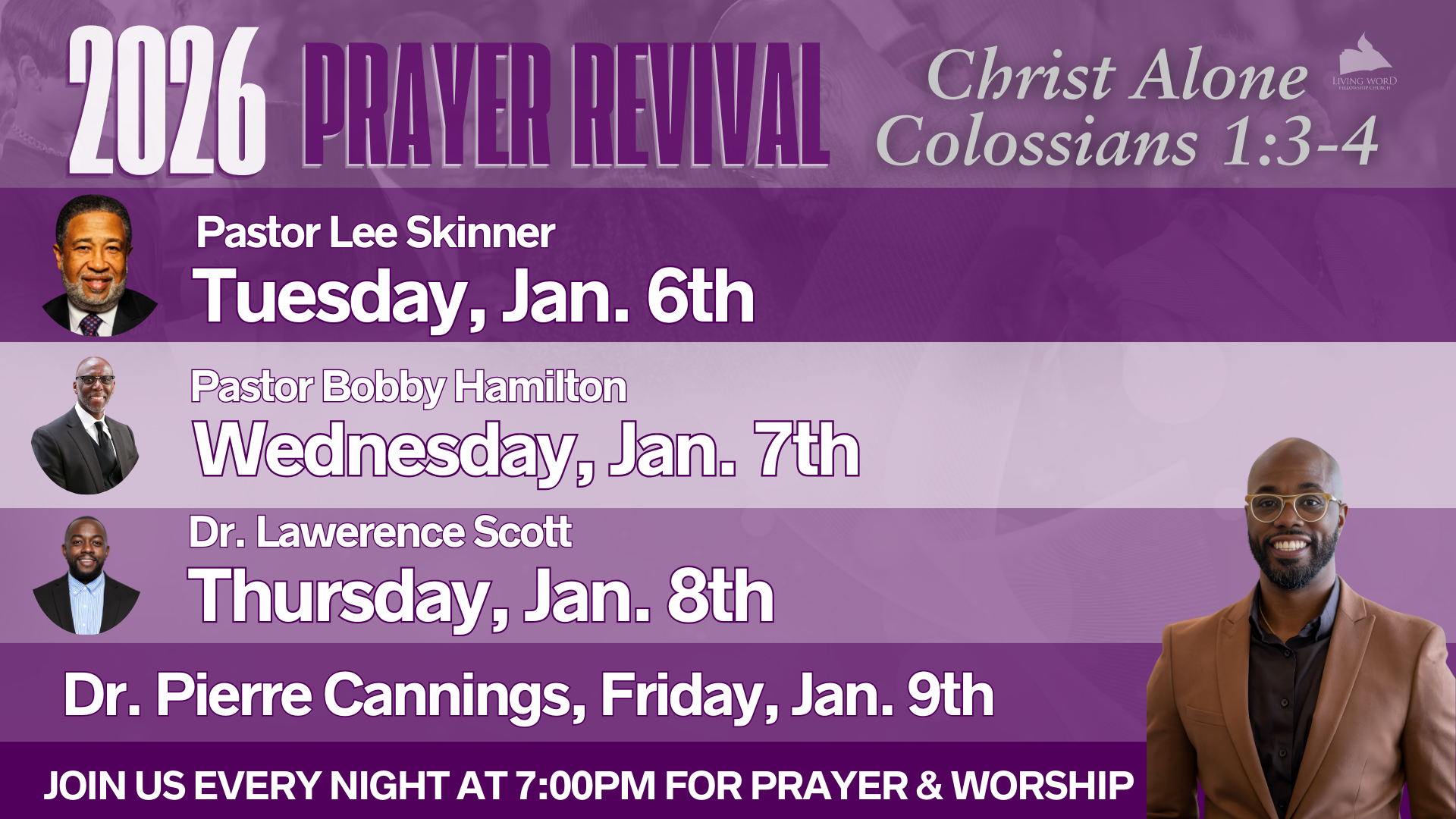 2026 Prayer Revival head image