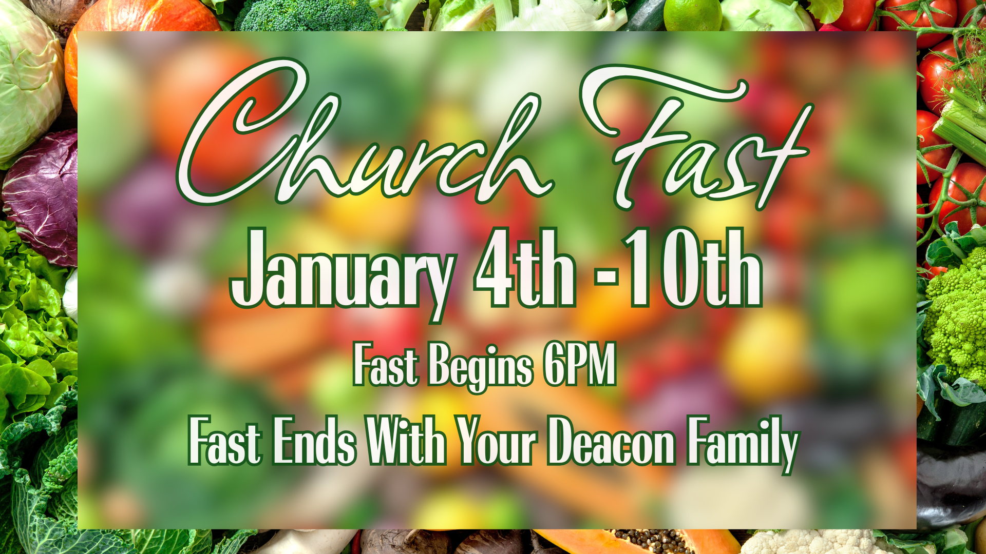 Church Fast head image