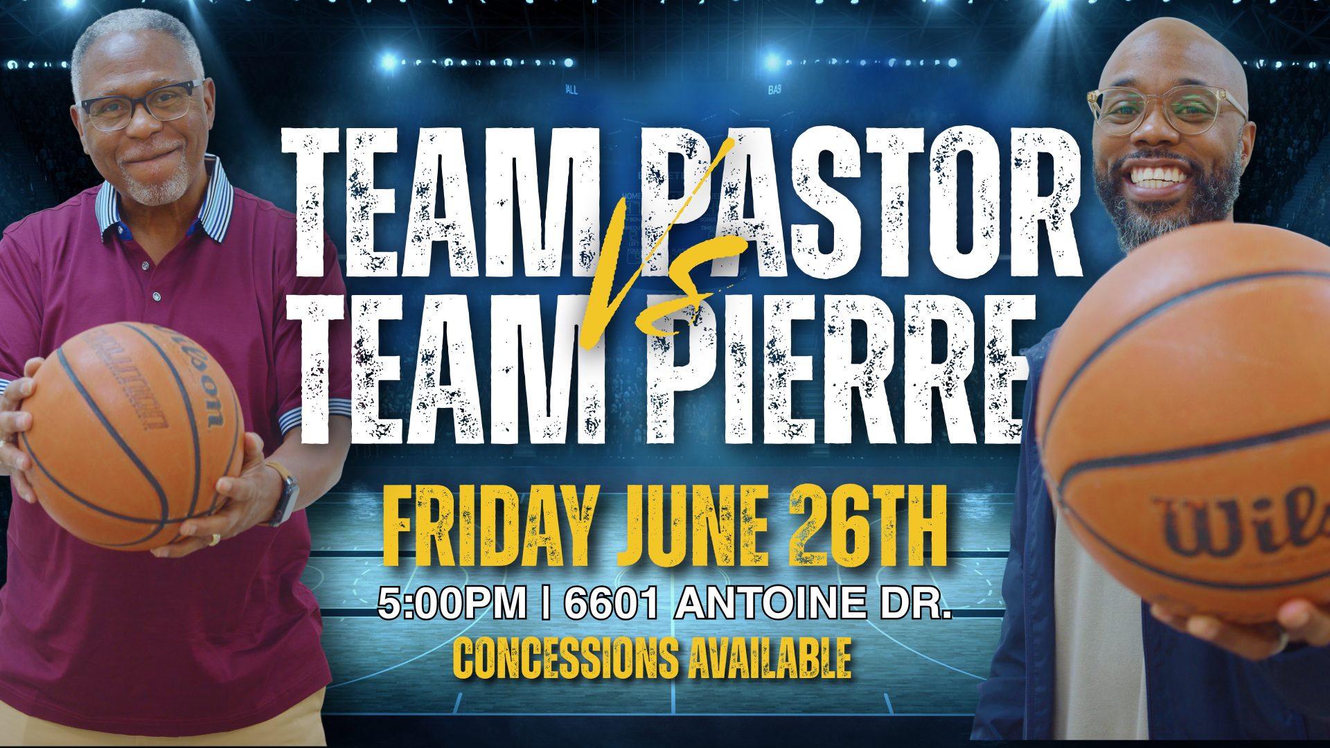 Team Pastor vs. Team Pierre head image