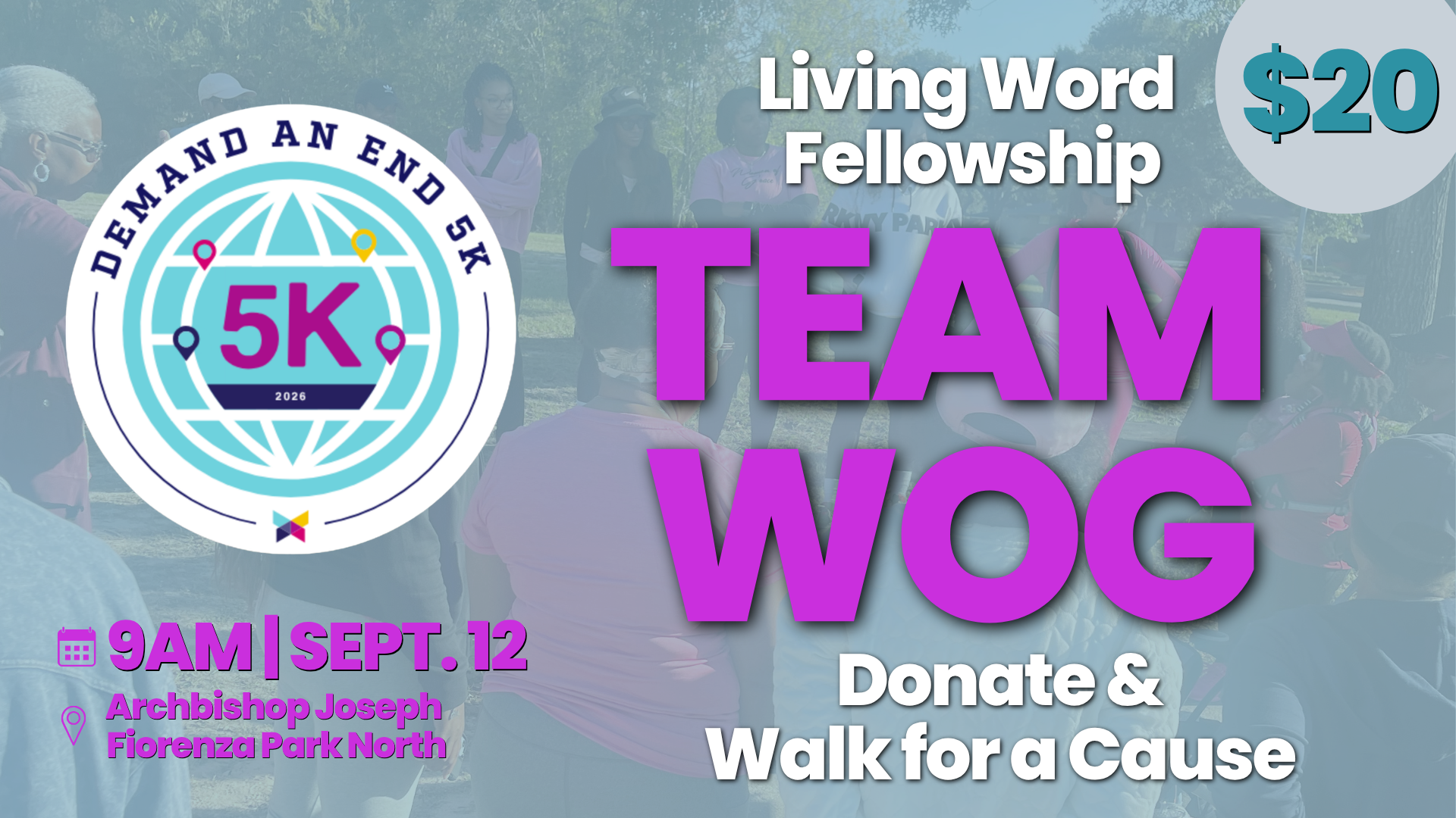 Living Word Fellowship WOG Team Walk head image