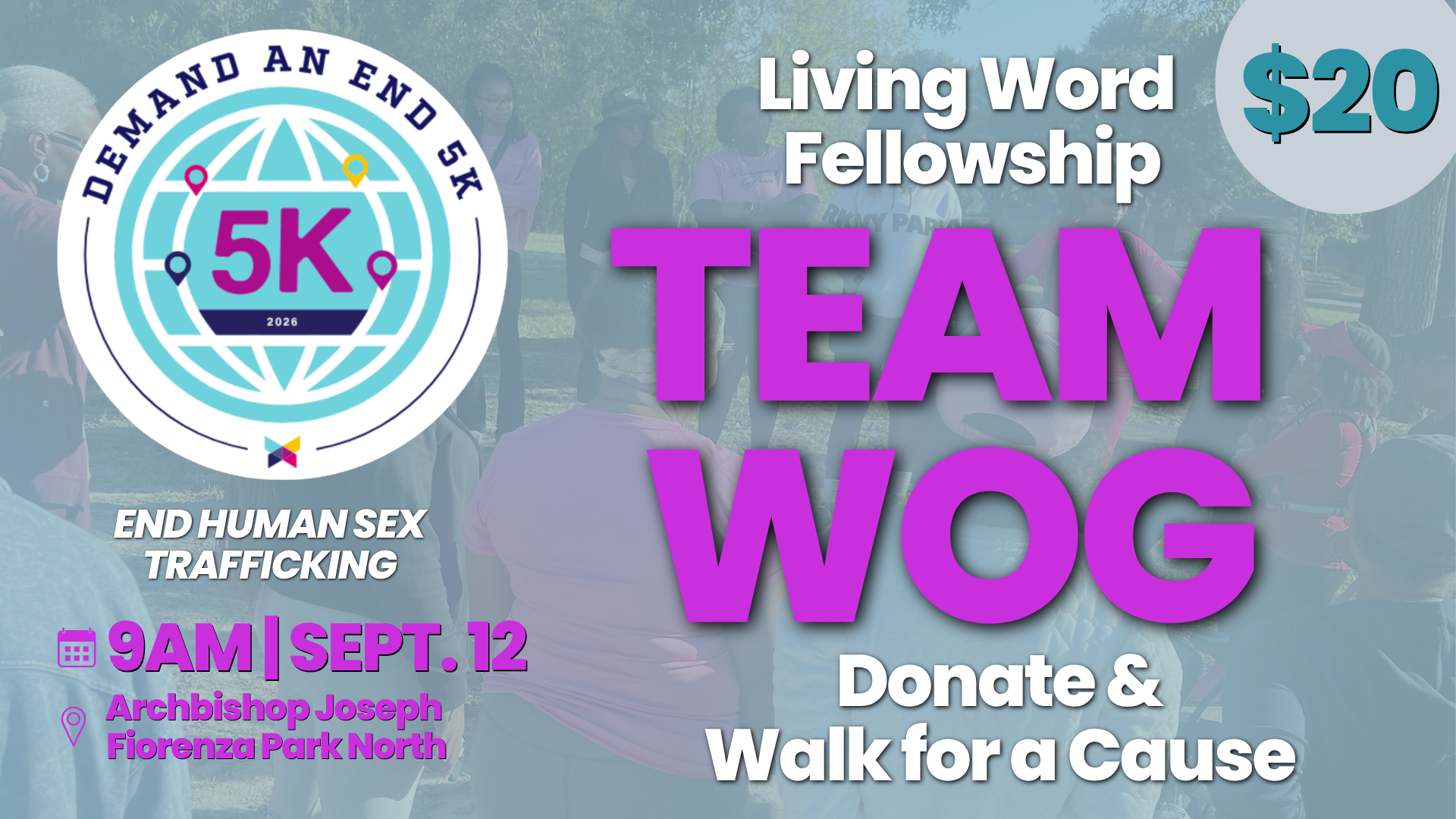 Living Word Fellowship WOG Team Walk head image